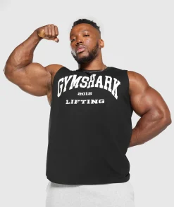 Heren Gymshark Tanktops*2012 Lifting Cut off Tank