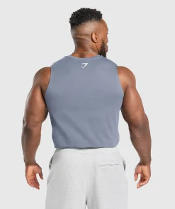 Heren Gymshark Tanktops*2012 Lifting Cut off Tank
