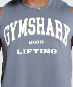 Heren Gymshark Tanktops*2012 Lifting Cut off Tank