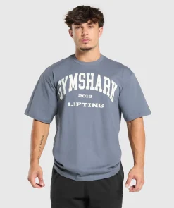 Heren Gymshark T-shirts*2012 Lifting Oversized T-Shirt