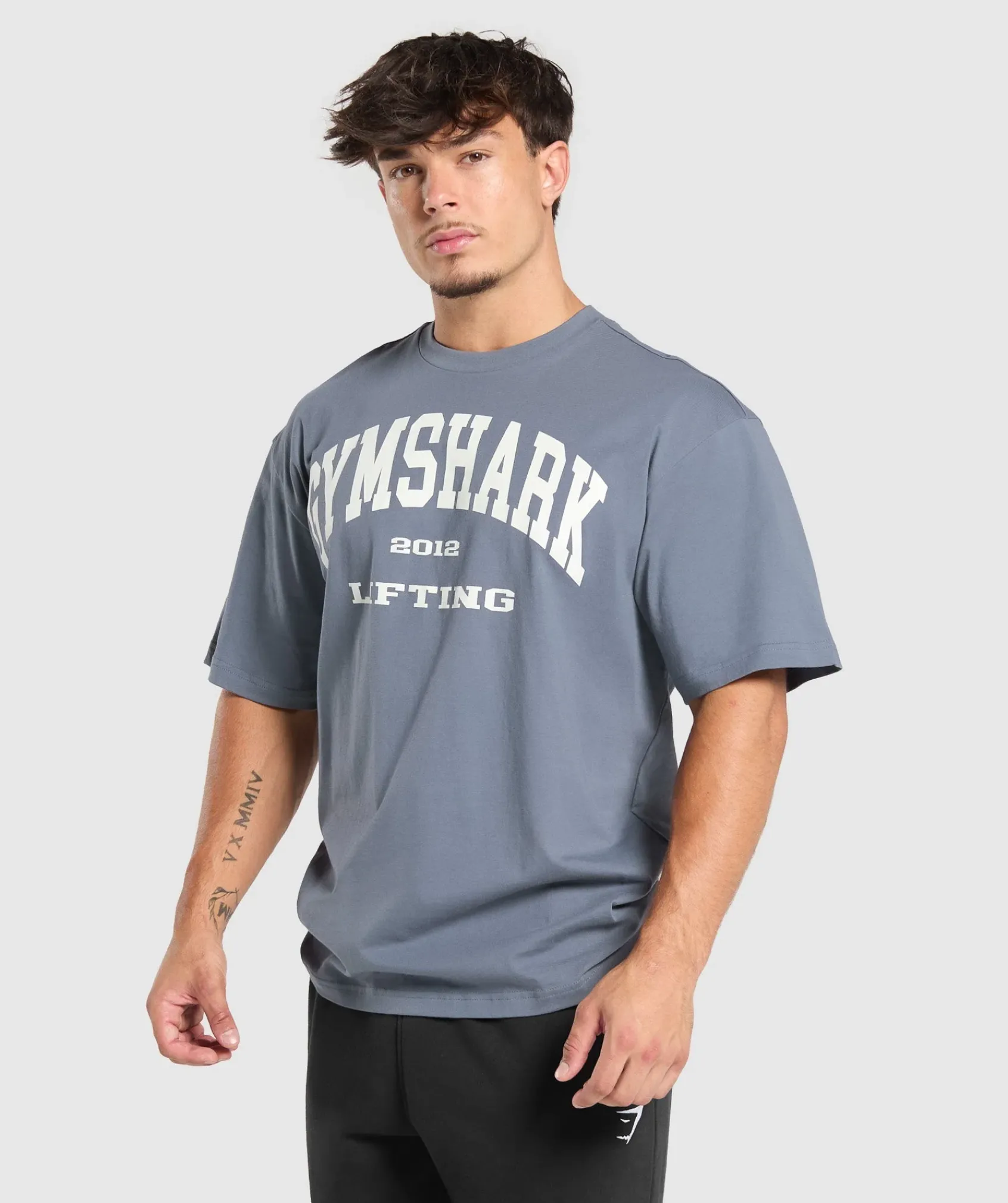 Heren Gymshark T-shirts*2012 Lifting Oversized T-Shirt