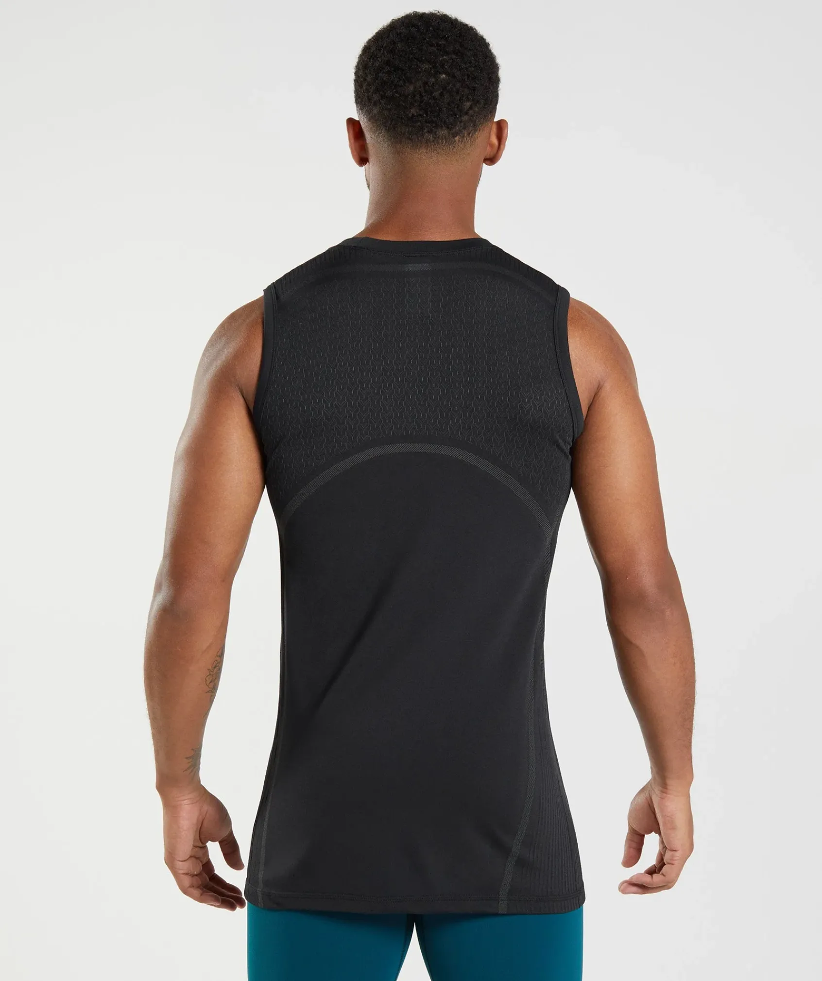 Heren Gymshark Compressie|Tanktops*315 Seamless Tank
