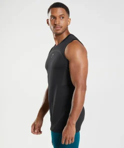 Heren Gymshark Compressie|Tanktops*315 Seamless Tank