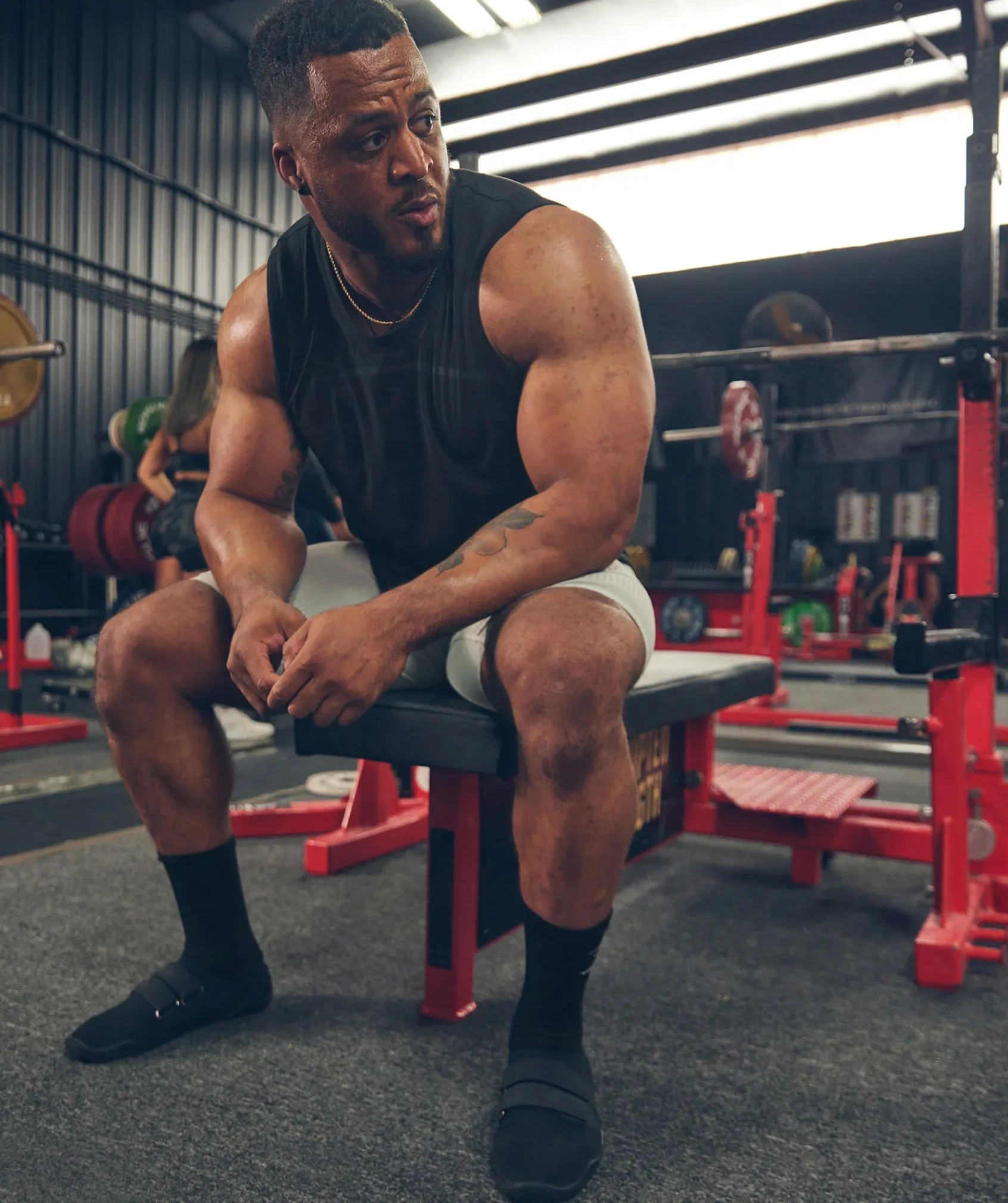 Heren Gymshark Compressie|Tanktops*315 Seamless Tank