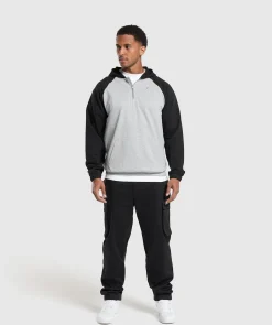 Heren Gymshark Hoodies & Truien*1/4 Zip Raglan Hoodie