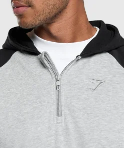 Heren Gymshark Hoodies & Truien*1/4 Zip Raglan Hoodie