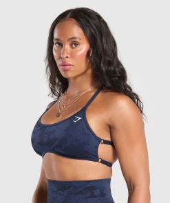 DAMES Gymshark Sport-bh's*Adapt Camo Cross Back Sports Bra