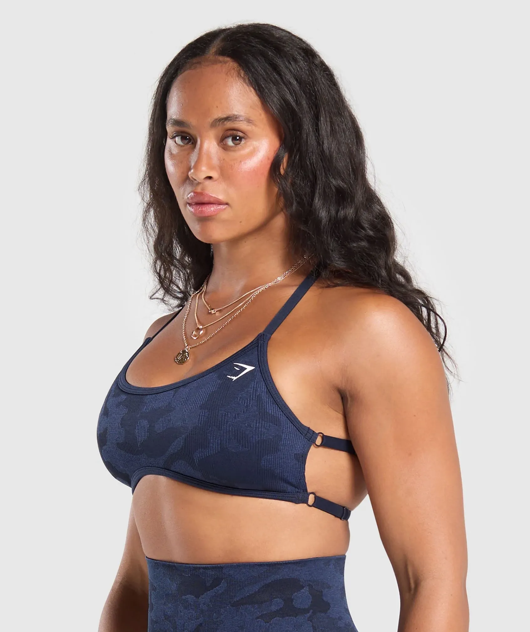 DAMES Gymshark Sport-bh's*Adapt Camo Cross Back Sports Bra