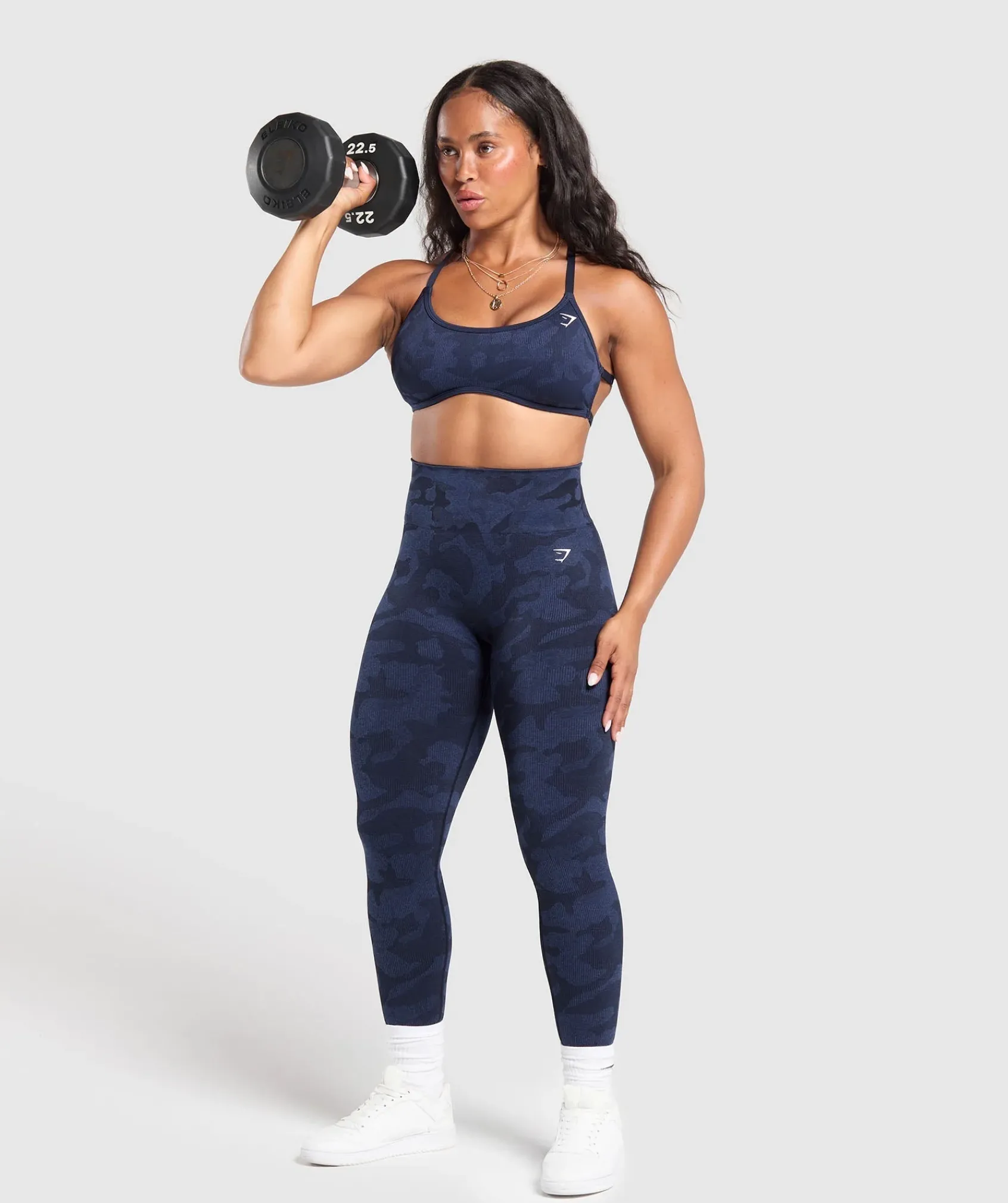 DAMES Gymshark Sport-bh's*Adapt Camo Cross Back Sports Bra