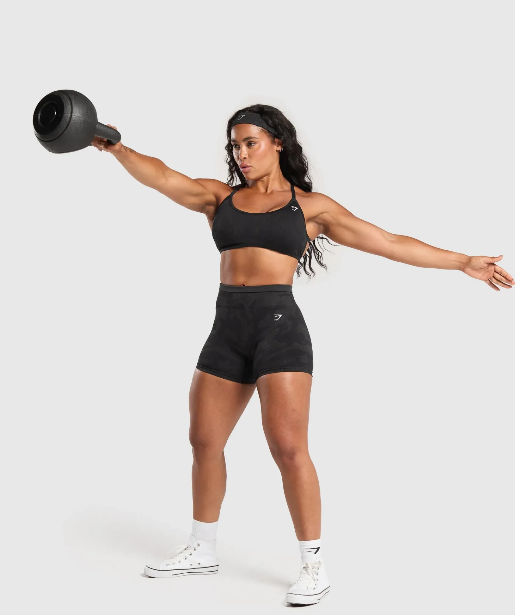 DAMES Gymshark Sport-bh's*Adapt Camo Cross Back Sports Bra