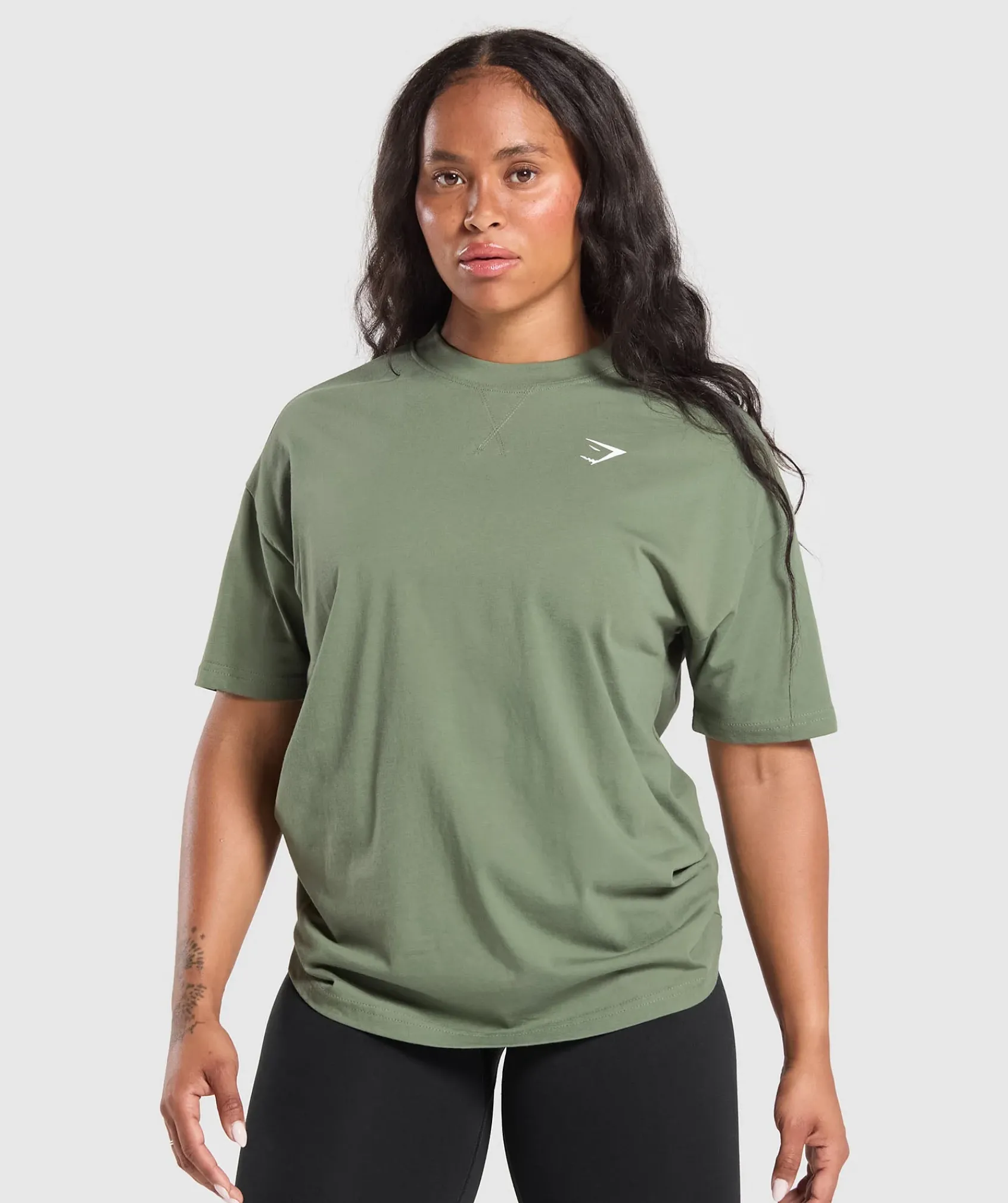 DAMES Gymshark T-shirts*Adapt Camo Graphic Oversized Top