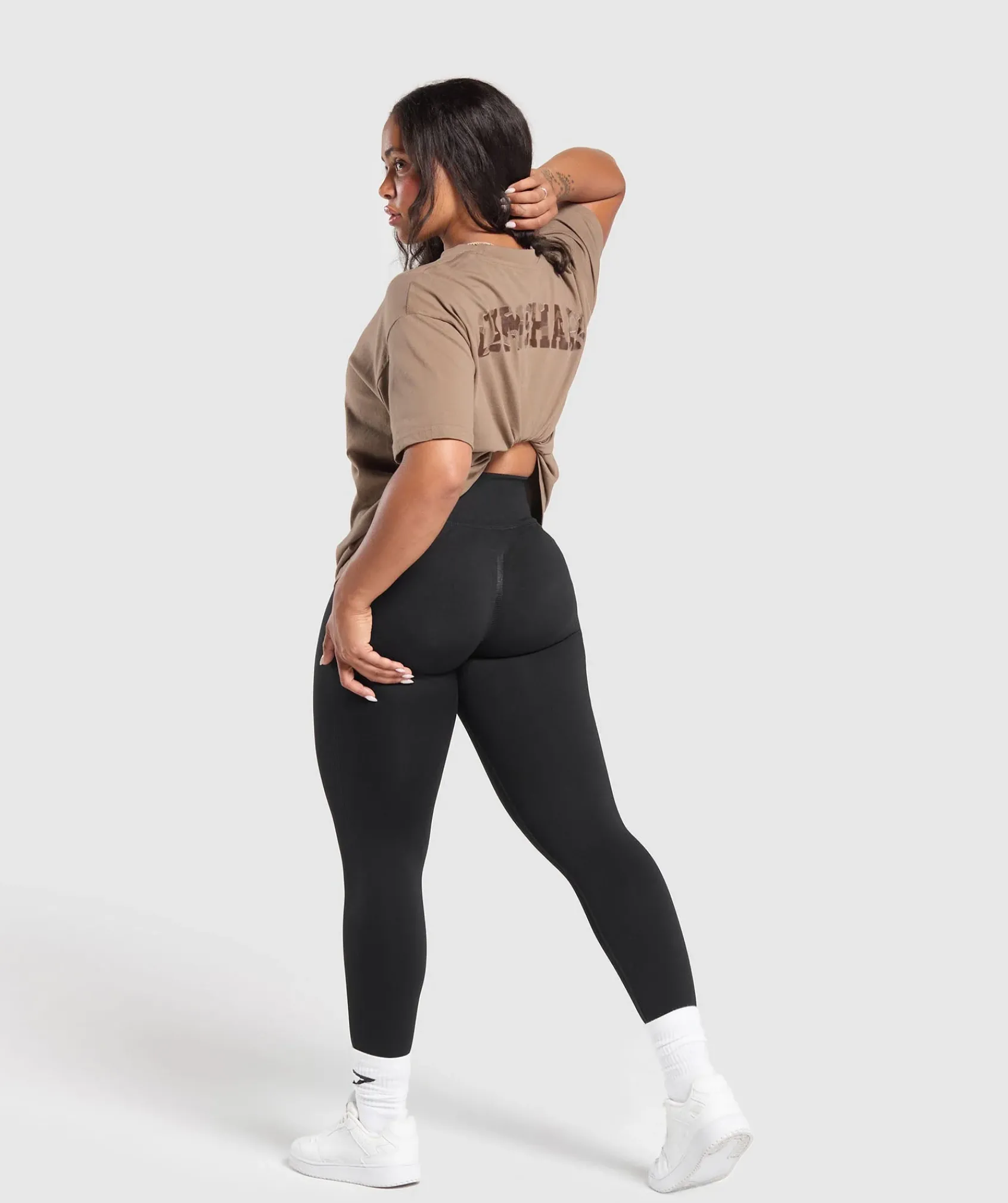 DAMES Gymshark T-shirts*Adapt Camo Graphic Oversized Top