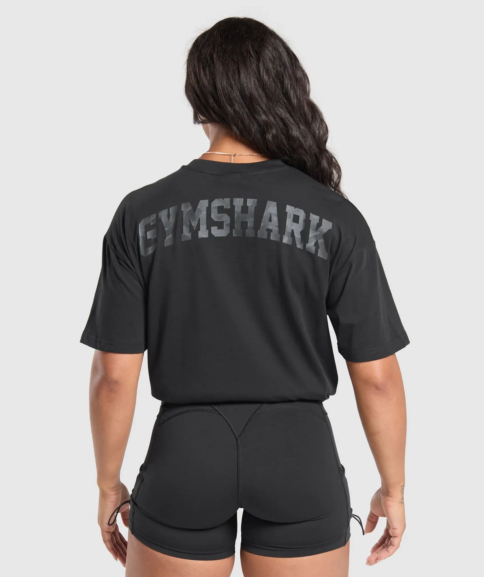 DAMES Gymshark T-shirts*Adapt Camo Graphic Oversized Top