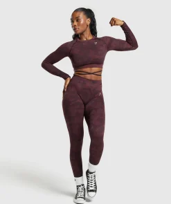 DAMES Gymshark Leggings|Hoog Getailleerd*Adapt Camo Seamless Leggings