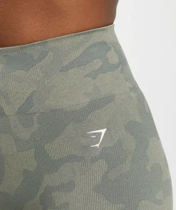 DAMES Gymshark Leggings|Hoog Getailleerd*Adapt Camo Seamless Leggings