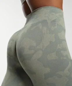 DAMES Gymshark Leggings|Hoog Getailleerd*Adapt Camo Seamless Leggings