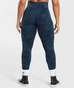 DAMES Gymshark Bedekkende Sportkleding|Leggings*Adapt Camo Seamless Ribbed Leggings