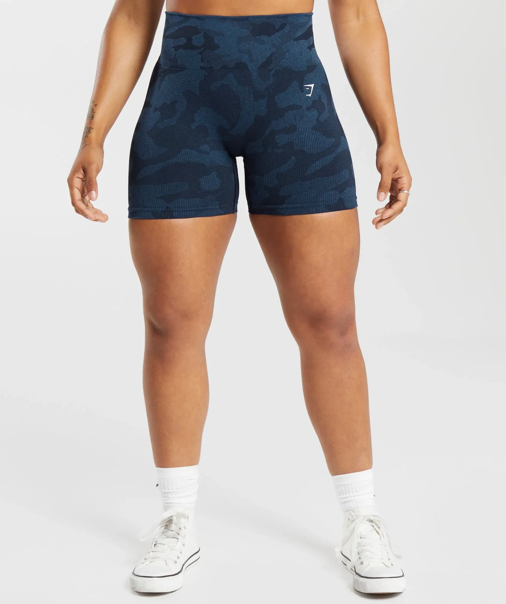 DAMES Gymshark Shorts*Adapt Camo Seamless Ribbed Shorts