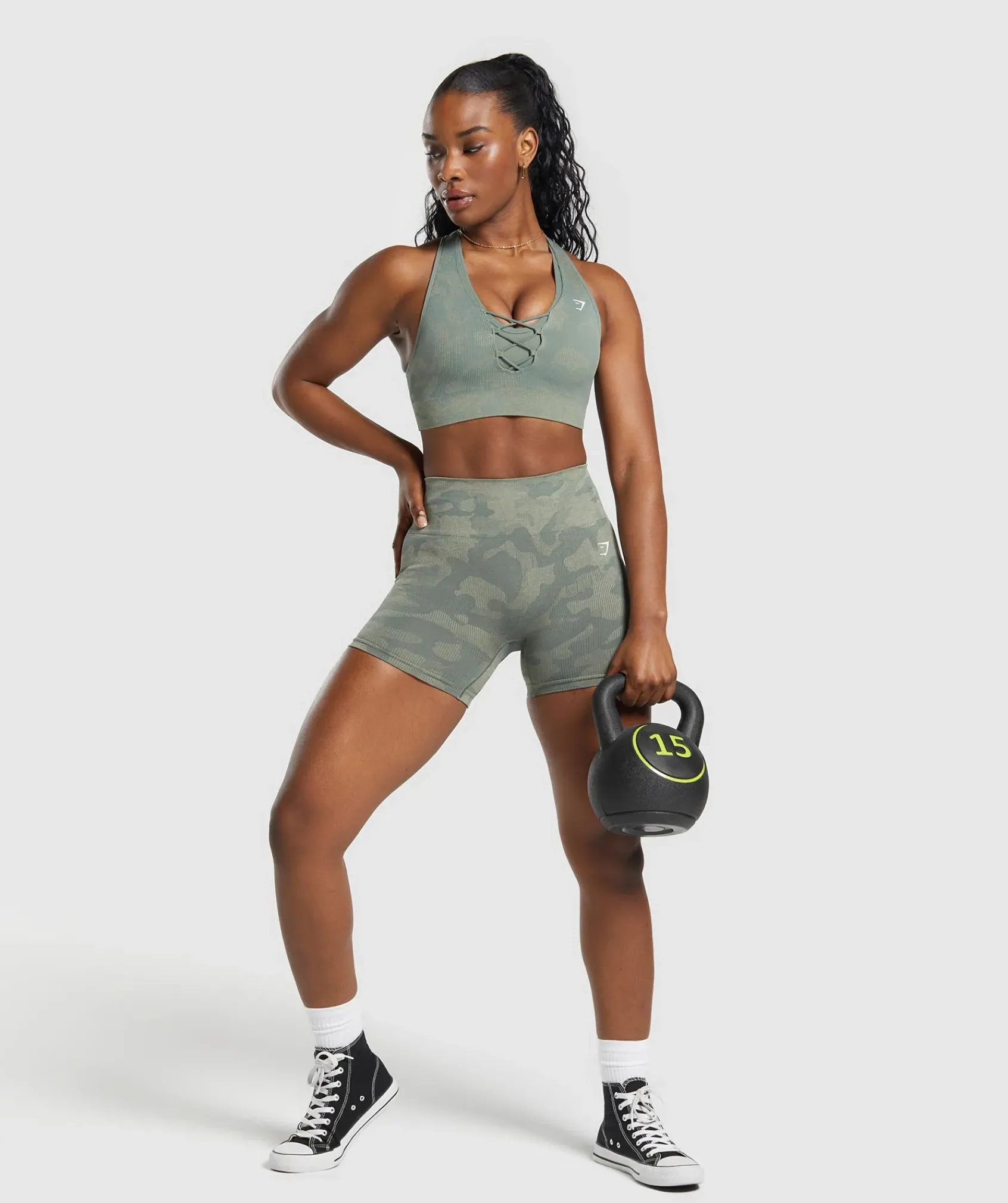 DAMES Gymshark Shorts*Adapt Camo Seamless Shorts