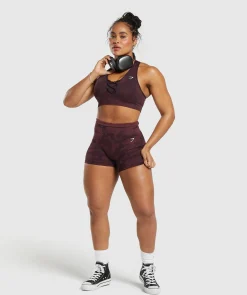 DAMES Gymshark Sport-bh's*Adapt Camo Seamless Sports Bra