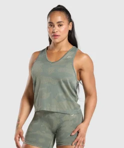 DAMES Gymshark Tanktops|T-shirts*Adapt Camo Seamless Tank
