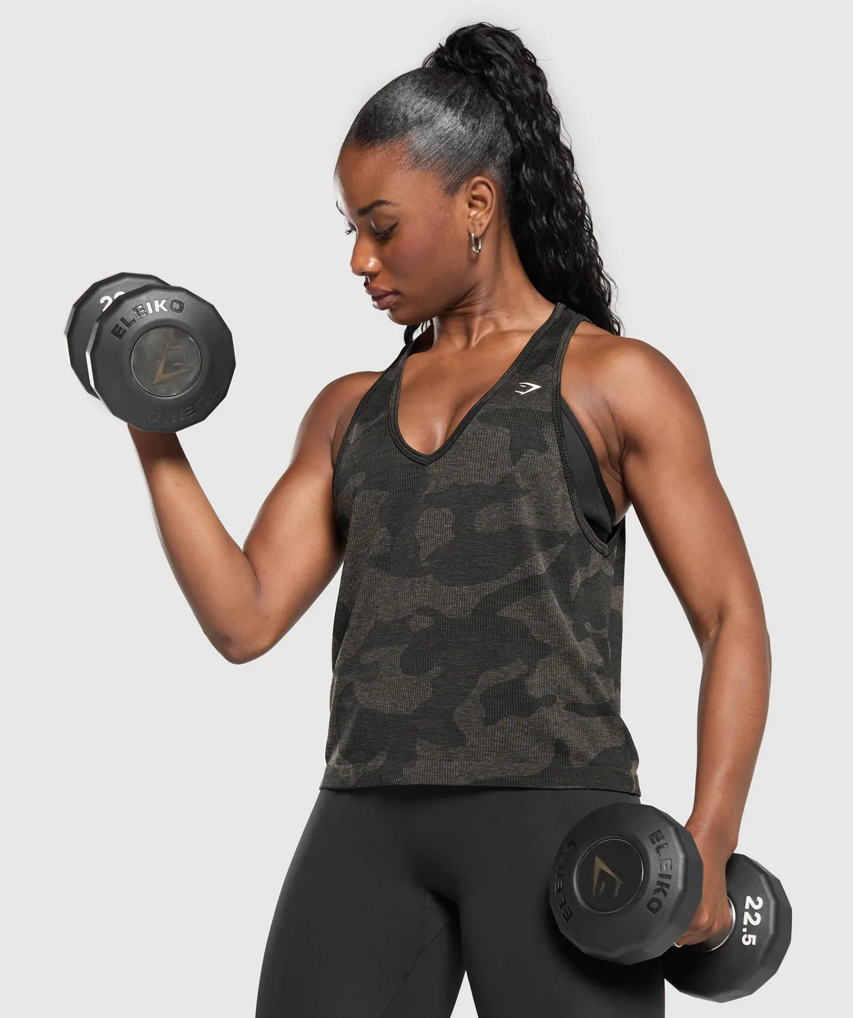 DAMES Gymshark Tanktops|T-shirts*Adapt Camo Seamless Tank