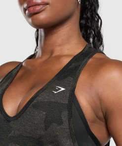 DAMES Gymshark Tanktops|T-shirts*Adapt Camo Seamless Tank