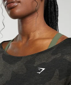 DAMES Gymshark T-shirts*Adapt Camo Seamless T-Shirt