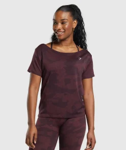 DAMES Gymshark T-shirts*Adapt Camo Seamless T-Shirt