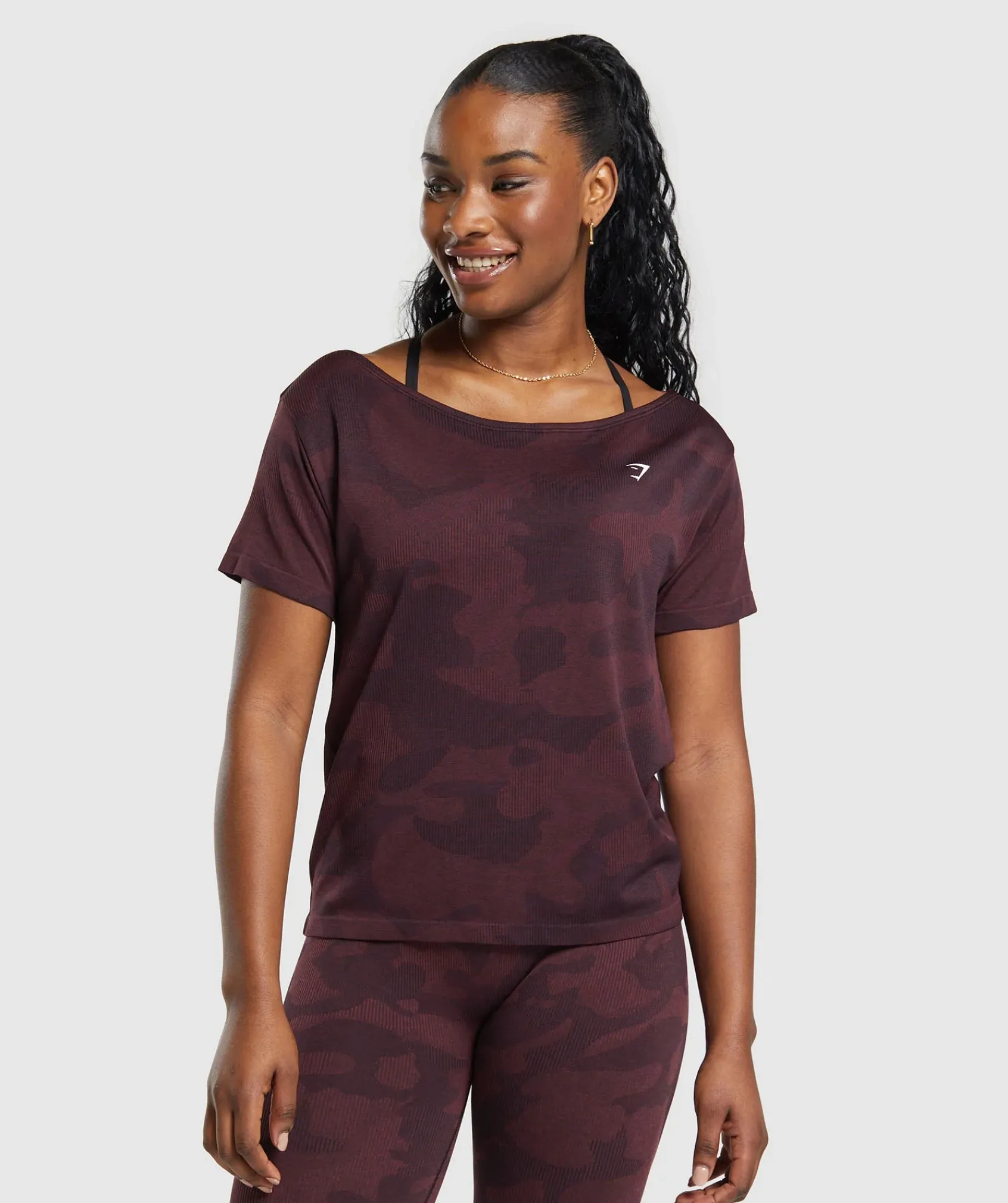 DAMES Gymshark T-shirts*Adapt Camo Seamless T-Shirt