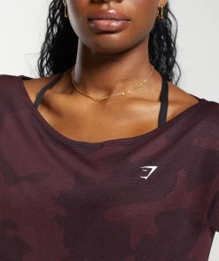 DAMES Gymshark T-shirts*Adapt Camo Seamless T-Shirt
