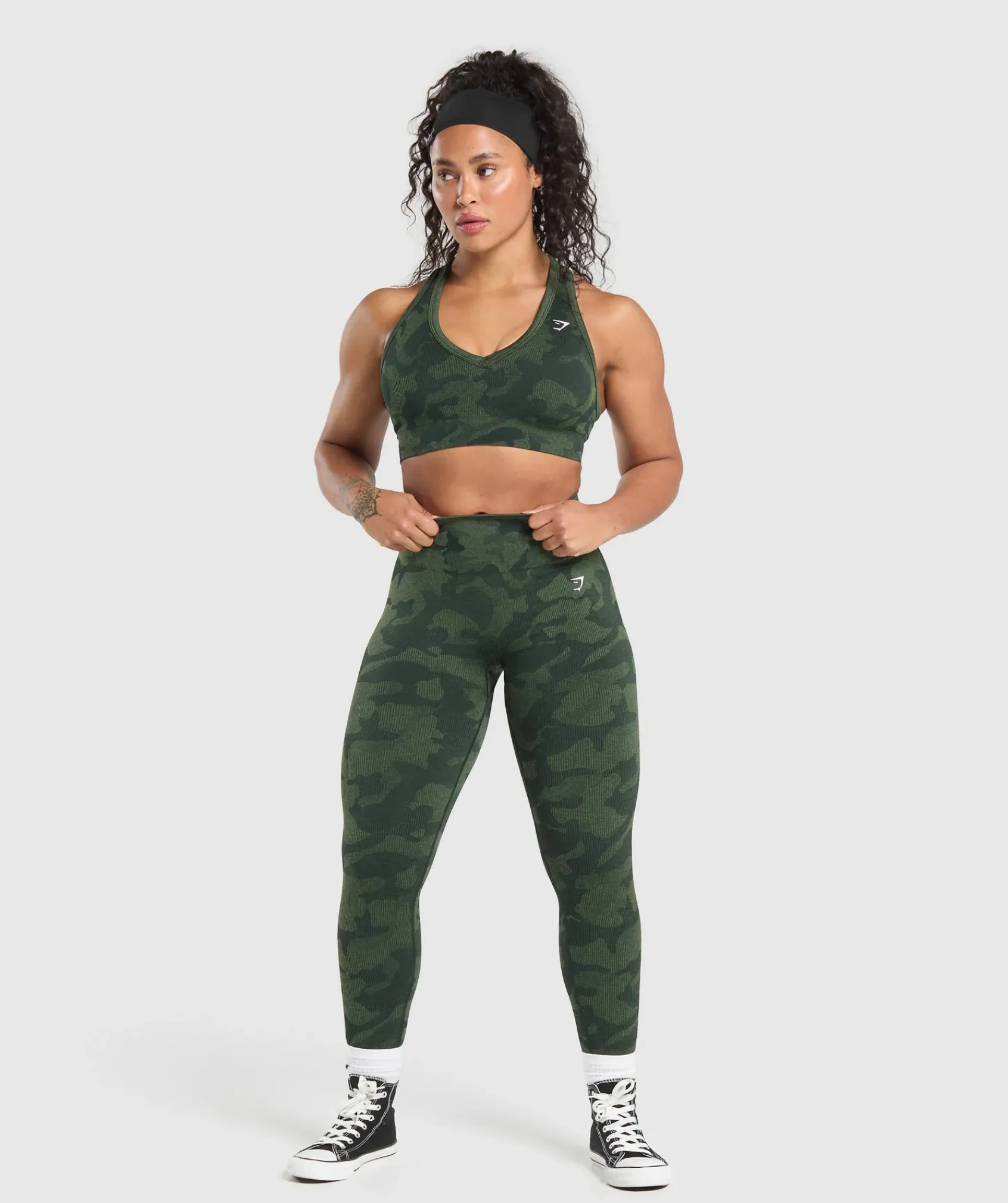 DAMES Gymshark Sport-bh's*Adapt Camo Sports Bra