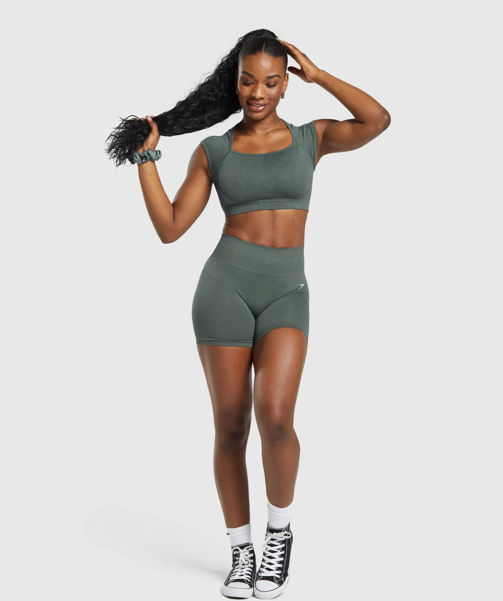 DAMES Gymshark Croptops|T-shirts*Adapt Fleck Seamless Crop Top
