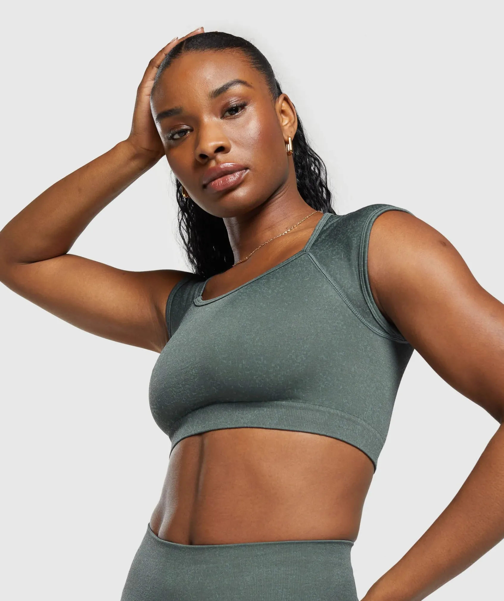DAMES Gymshark Croptops|T-shirts*Adapt Fleck Seamless Crop Top