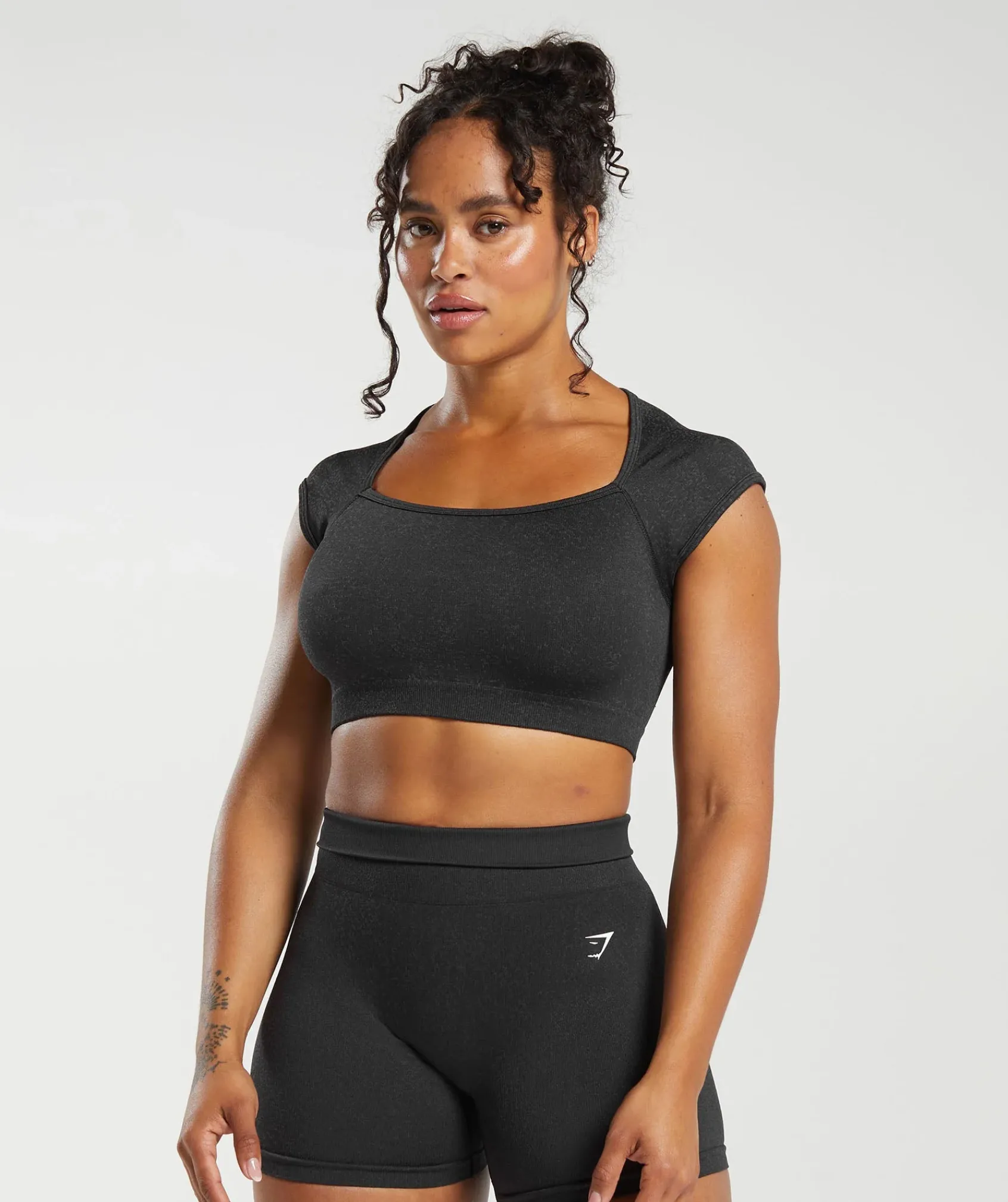 DAMES Gymshark Croptops|T-shirts*Adapt Fleck Seamless Crop Top