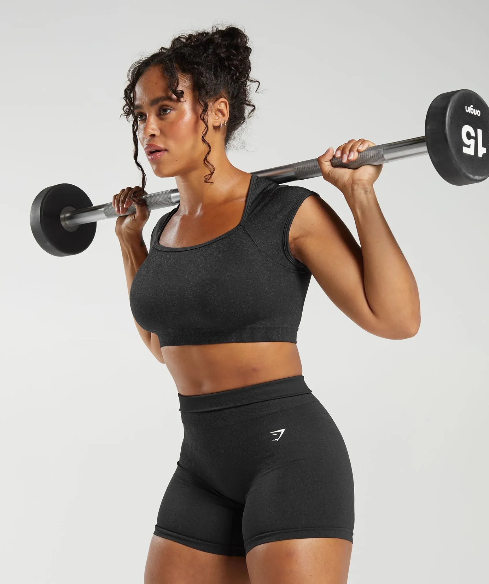 DAMES Gymshark Croptops|T-shirts*Adapt Fleck Seamless Crop Top