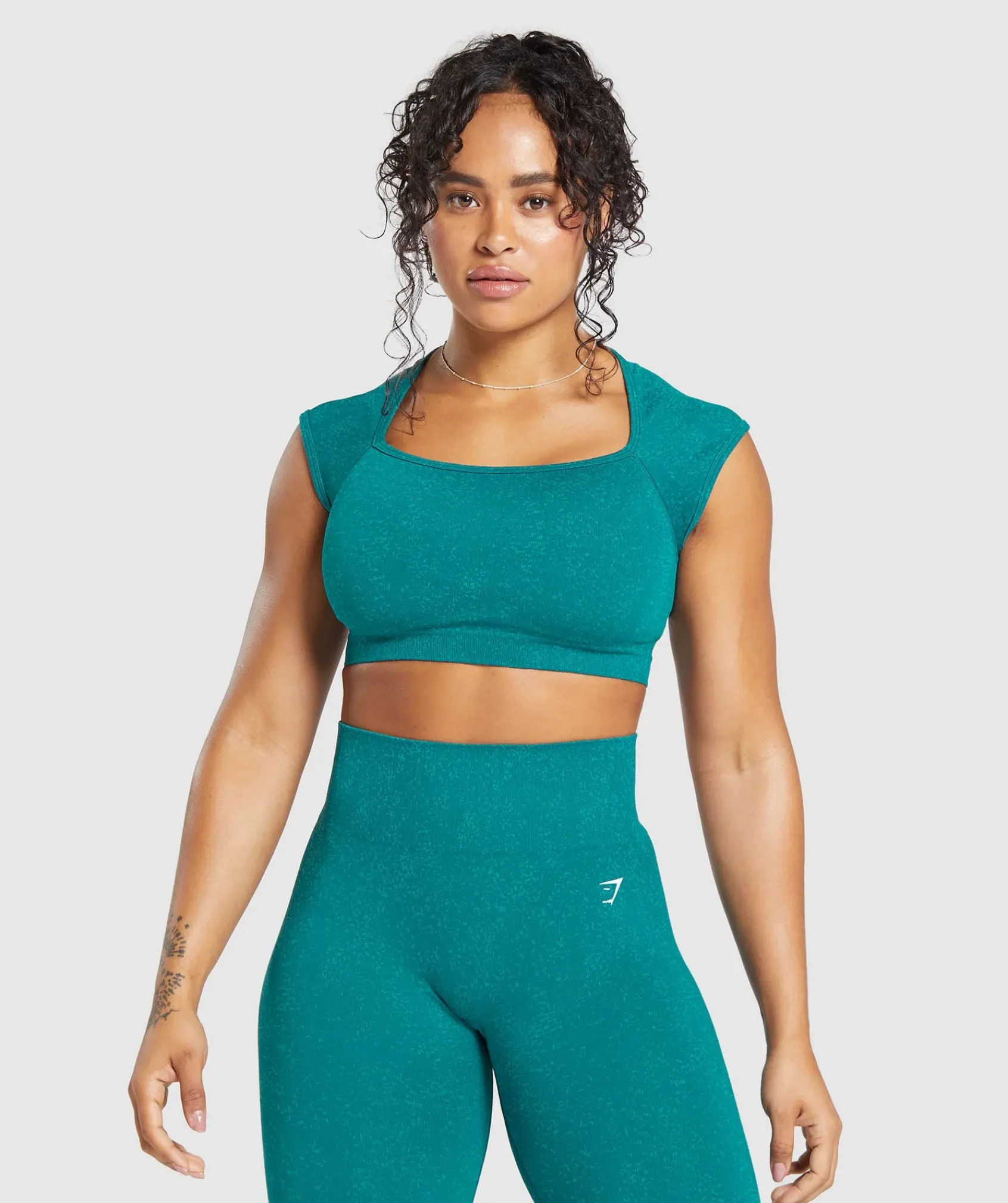 DAMES Gymshark Croptops|T-shirts*Adapt Fleck Seamless Crop Top