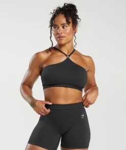 DAMES Gymshark Sport-bh's*Adapt Fleck Seamless Halterneck Bralette