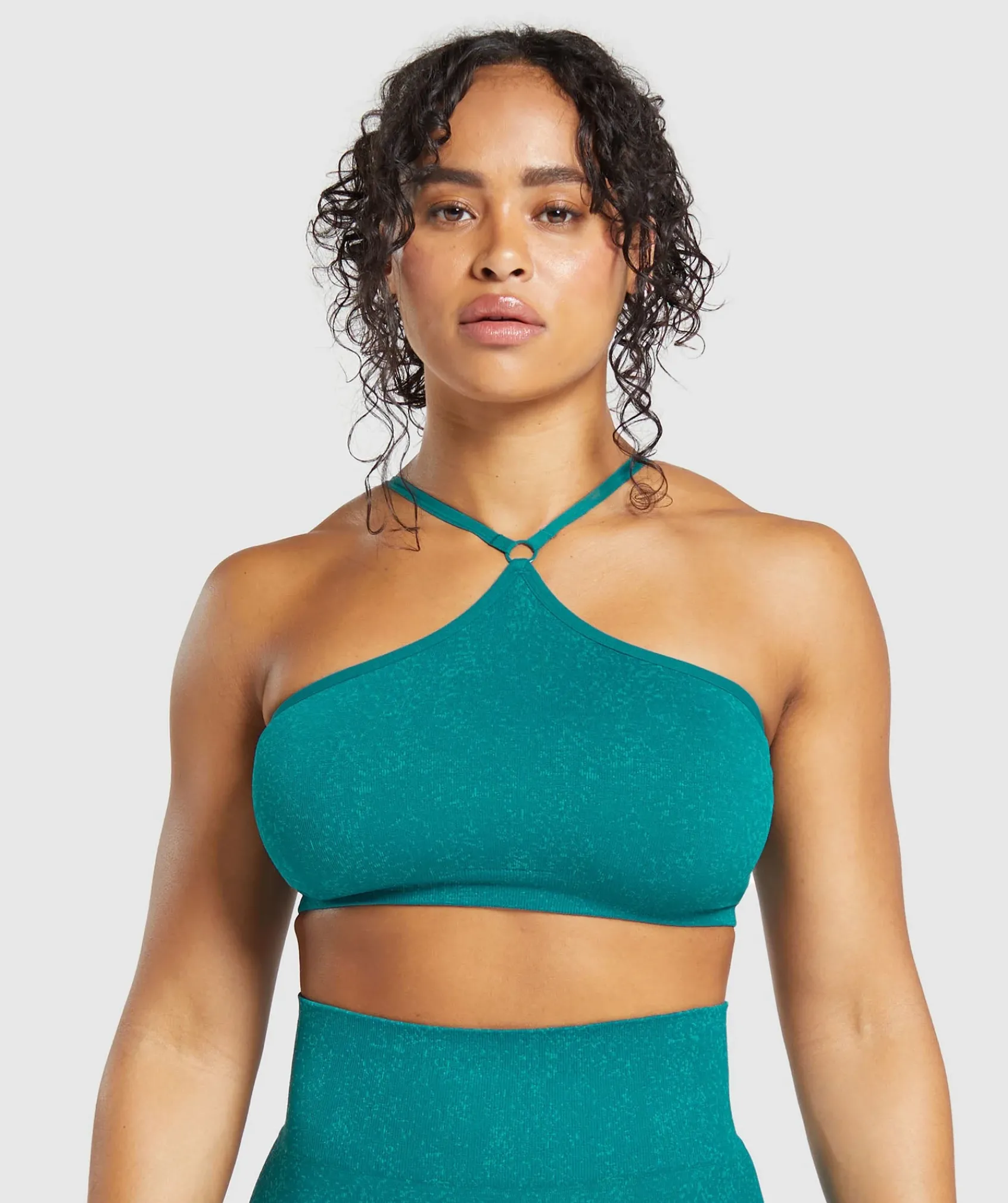 DAMES Gymshark Sport-bh's*Adapt Fleck Seamless Halterneck Bralette