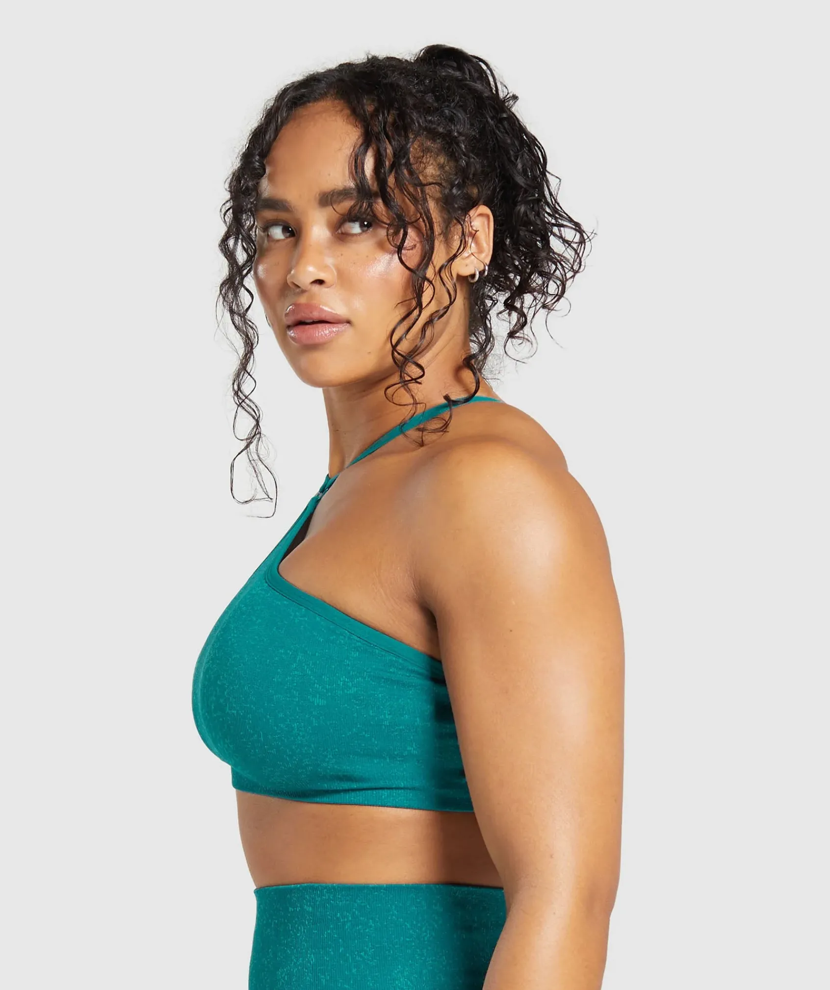 DAMES Gymshark Sport-bh's*Adapt Fleck Seamless Halterneck Bralette