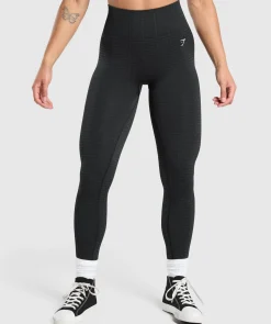 DAMES Gymshark Leggings|Zwarte Leggings*Adapt Monogram Seamless Leggings