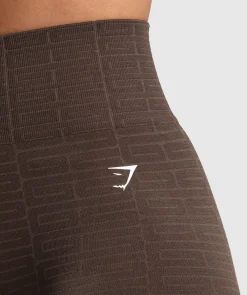 DAMES Gymshark Leggings|Naadloze Leggings*Adapt Monogram Seamless Leggings