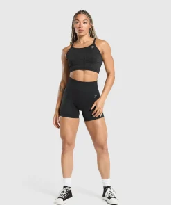 DAMES Gymshark Croptops|Tanktops*Adapt Monogram Seamless Midi Tank