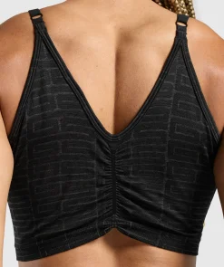 DAMES Gymshark Croptops|Tanktops*Adapt Monogram Seamless Midi Tank