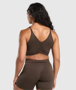 DAMES Gymshark Croptops|Tanktops*Adapt Monogram Seamless Midi Tank