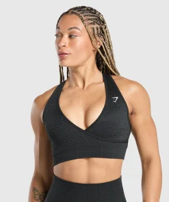 DAMES Gymshark Sport-bh's*Adapt Monogram Seamless Sports Bra