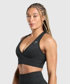 DAMES Gymshark Sport-bh's*Adapt Monogram Seamless Sports Bra