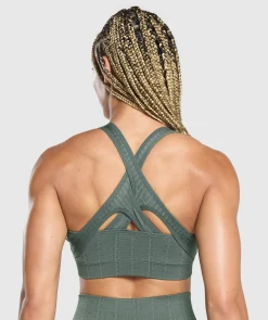 DAMES Gymshark Sport-bh's*Adapt Monogram Seamless Sports Bra