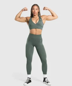 DAMES Gymshark Sport-bh's*Adapt Monogram Seamless Sports Bra