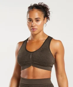 DAMES Gymshark Sport-bh's*Adapt Pattern Seamless Longline Bra